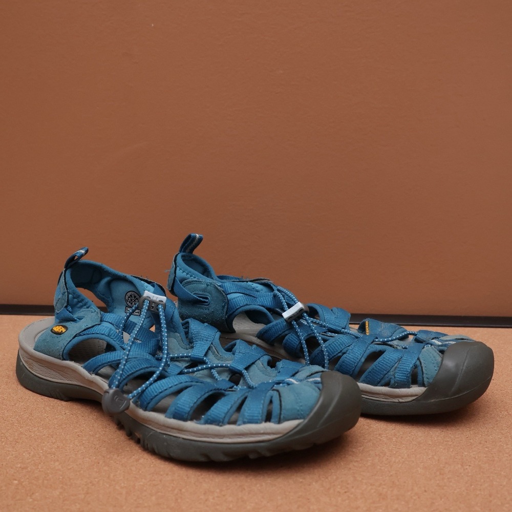 KEEN Whisper Sandals Womens 11 Blue Waterproof Hiking Outdoor Closed Toe 1012230